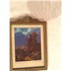 Image 1 : ORIGINAL FRAMED MAXFIELD PARRISH GREETING CARD