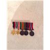 Image 1 : FIVE ENGLISH WAR MEDALS