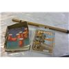 Image 1 : ANTIQUE MAGAZINES SHEET MUSIC AND SIX WOODEN YARDSTICKS