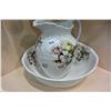 Image 1 : VICTORIAN JUG AND BOWL SET