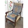 Image 1 : ANTIQUE NEEDLEWORK ARMCHAIR