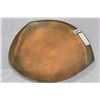 Image 1 : SIGNED "M ALFRED" HAMMERED COPPER PLAQUE