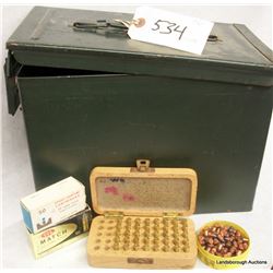 BOX LOT AMMUNITION
