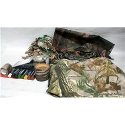 BOX LOT CAMO GEAR