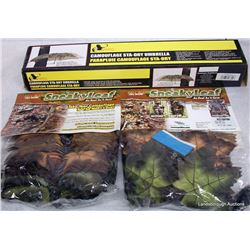 BOX LOT CAMO ACCESSORIES