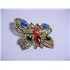 Image 1 : RHINESTONE BUTTERFLY PIN