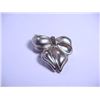 Image 1 : VINTAGE SIGNED  JJ  BOW  PIN