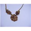 Image 2 : VINTAGE  ROSES NECKLACE      VERY GOOD  CONDITON