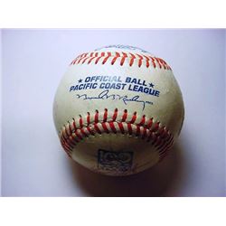 AUTOGRAPHED PACIFIC COAST LEAGUE BASEBALL