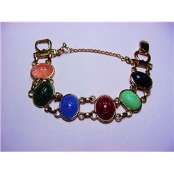 VINTAGE  SCARAB  BRACELET