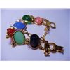 Image 4 : VINTAGE  SCARAB  BRACELET