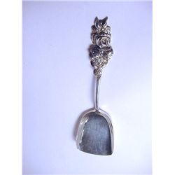 FANCY REED  &  BARTON SILVERPLATED SPOON