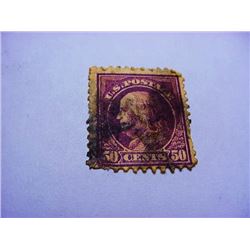 EARLY  U.S.  50 CENTS STAMP