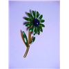 Image 2 : VINTAGE ENAMEL FLORAL PIN