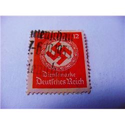 WORLD WAR 2  NAZI GERMAN STAMP