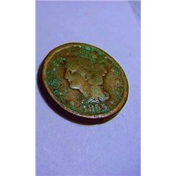 1855 LARGE CENT