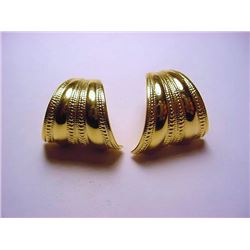 VINTAGE  MODERNIST  EARRINGS