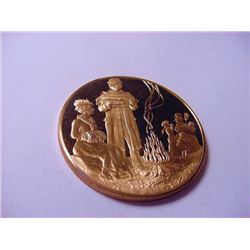 CHRISTMAS BRONZE MEDAL GEM PROOF