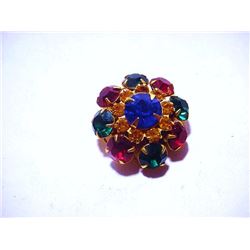 VINTAGE RHINESTONE BUTTON