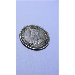 1921 AUSTRALIA SILVER THREE PENCE