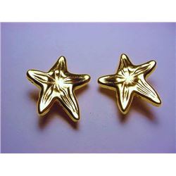 VINTAGE STARFISH  EARRINGS