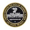 Image 1 : .999 Silver The New Frontier $10 Casino Gaming Token Limited Edition