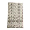 Image 1 : Uncut Sheet of (16) 1976 $2 Federal Reserve Notes