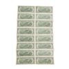 Image 2 : Uncut Sheet of (16) 1976 $2 Federal Reserve Notes