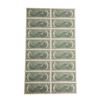 Image 3 : Uncut Sheet of (16) 1976 $2 Federal Reserve Notes