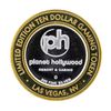Image 1 : .999 Silver Planet Hollywood $10 Casino Gaming Token Limited Edition