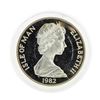 Image 2 : 1982 Isle of Man 1 Crown Silver Coin