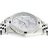 Image 7 : Mens Rolex Stainless Steel Meteorite Diamond and Sapphire Datejust Wristwatch