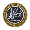 Image 1 : .999 Silver Paris Las Vegas $10 Casino Gaming Token Limited Edition