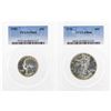 Image 3 : Set of (5) 1940 Half Dollar, Quarter, Dime, Nickel, and Penny Coins PCGS Graded