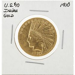 1910 $10 Indian Head Eagle Gold Coin