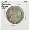 Image 1 : 1920 Maine Centennial Commemorative Half Dollar Coin