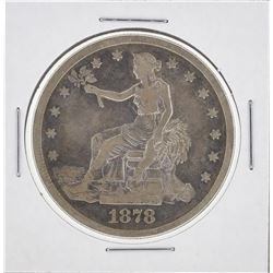 1878 Seated Liberty Trade Dollar Coin