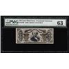 Image 1 : 1863 50 Cents Third Issue Fractional Currency Note PMG CU63