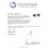 Image 3 : 18KT White Gold 1.36ctw Blue Sapphire and Diamond Earrings