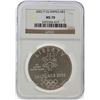 Image 1 : 2002-P $1 Salt Lake Olympics Silver Coin NGC MS70