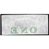 Image 2 : 1863 $1 Bank of De Soto Nebraska Obsolete Bank Note