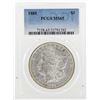 Image 1 : 1885 $1 Morgan Silver Dollar Coin PCGS MS65