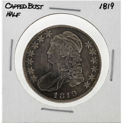 1819 Capped Bust Half Dollar Silver Coin