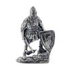 Image 1 : 3 oz .999 Fine Silver Medieval Knight Silver Statue