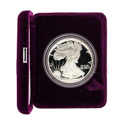 1991 1oz American Silver Eagle Proof Coin with Box