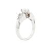 Image 3 : 14KT White Gold 0.73ctw Diamond Ring