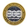 Image 1 : .999 Silver Gold Coast $10 Casino Gaming Token Limited Edition