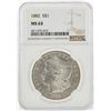 Image 1 : 1882 $1 Morgan Silver Dollar Coin NGC MS63