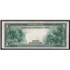 Image 2 : 1914 $5 Large Size Federal Reserve Note