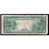 Image 2 : 1914 $5 Large Size Federal Reserve Note